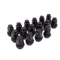 ALUGB-13BX 16 PACK 3/8" X 24mm 14mm Hex Conical Black ATV/UTV Kit