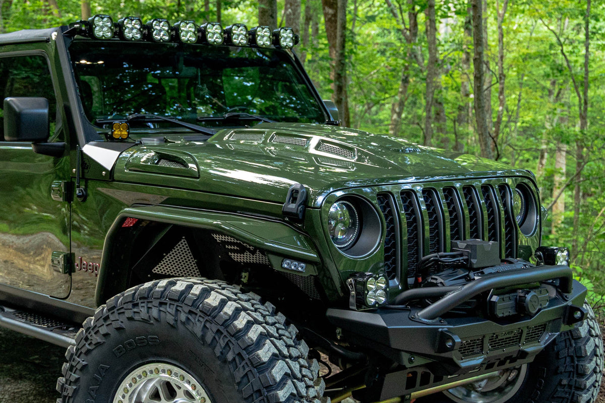 2018-2026 Jeep Wrangler JL & Gladiator JT Heat Dispersion Hood