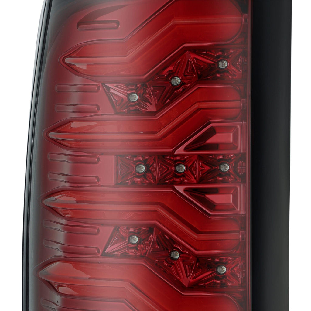 AlphaRex 2019-2024 Ram 2500/3500 PRO-Series LED Tail Lights Red Smoke