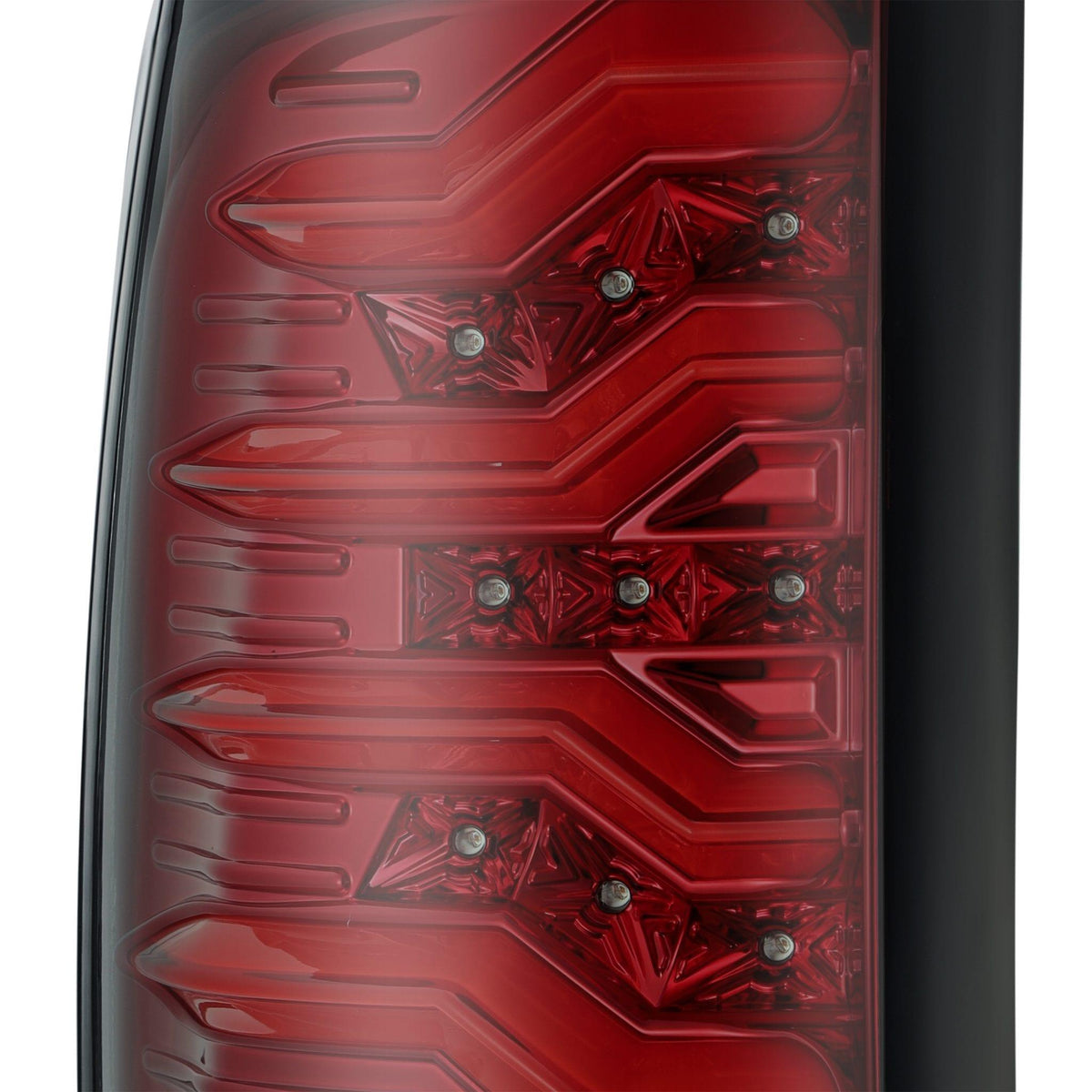 AlphaRex 2019-2024 Ram 2500/3500 PRO-Series LED Tail Lights Red Smoke