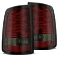 AlphaRex 2019-2024 Ram 2500/3500 PRO-Series LED Tail Lights Red Smoke
