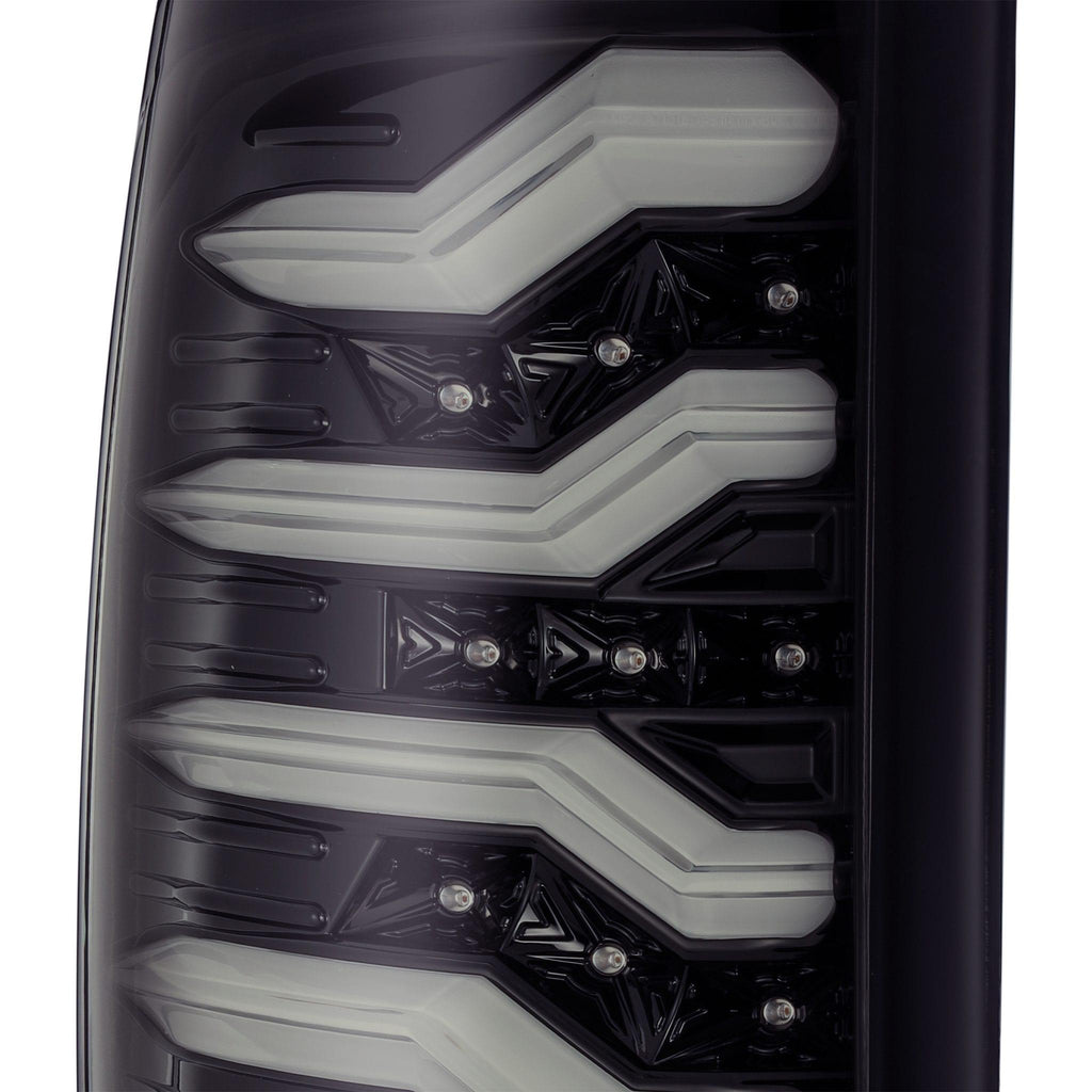 AlphaRex 2019-2024 Ram 2500/3500 PRO-Series LED Tail Lights Jet Black