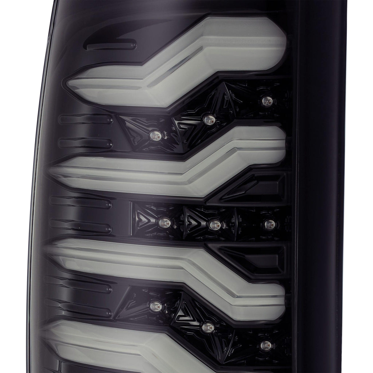 AlphaRex 2019-2024 Ram 2500/3500 PRO-Series LED Tail Lights Jet Black