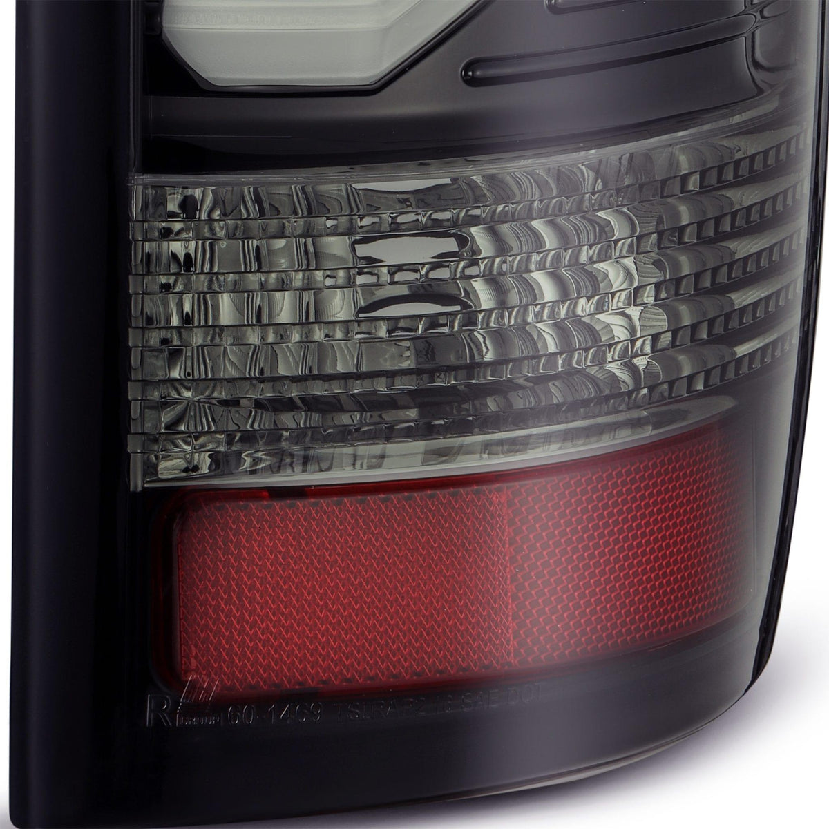 AlphaRex 2019-2024 Ram 2500/3500 PRO-Series LED Tail Lights Jet Black