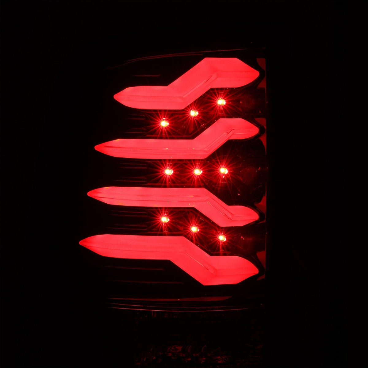 AlphaRex 2019-2024 Ram 2500/3500 PRO-Series LED Tail Lights Jet Black