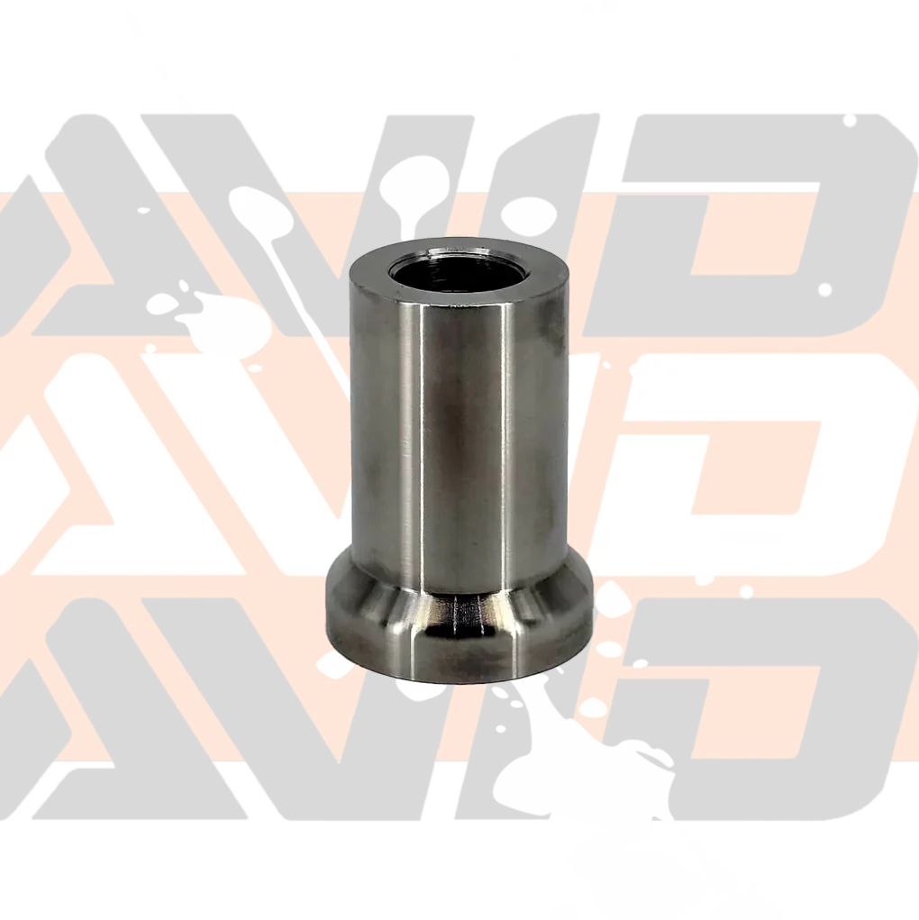 Chromoly Weld-In Round Bung, 1.25"x.120" Tube, 5/8-18 RH | AVID Racing