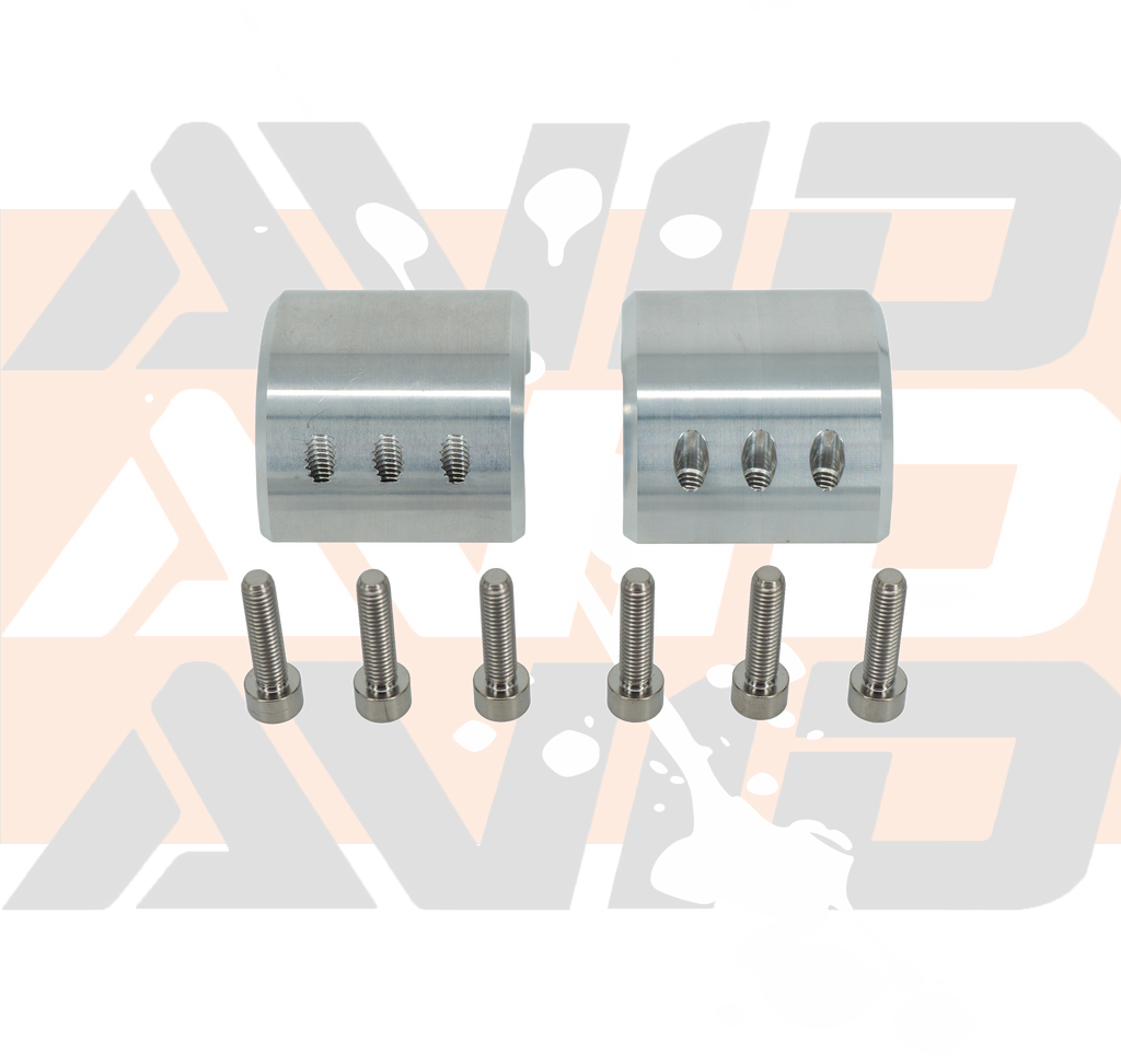 4140 Billet Tube Clamp, 1.5" | AVID Racing