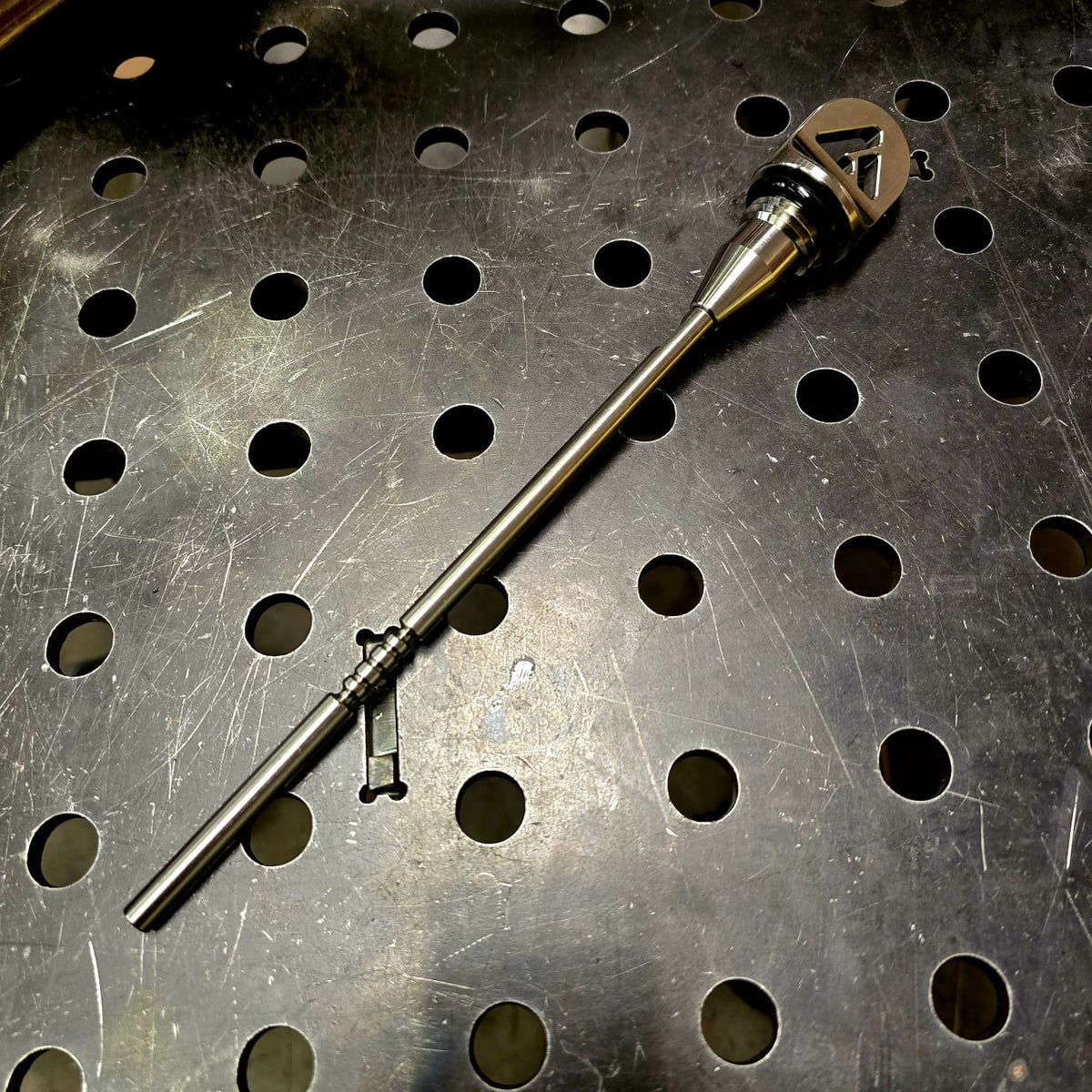 Can-Am Maverick R Factory Engine Oil Dipstick Titanium Hardware Kit, 3 Piece | AVID Racing