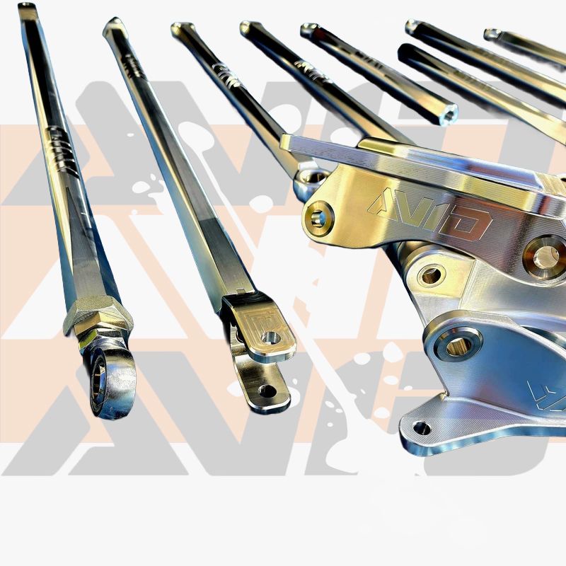 Polaris Pro R 7075-T6 Billet Aluminum Toe Link Kit | AVID Racing