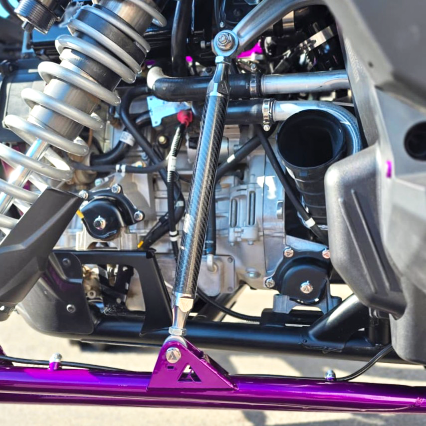 Polaris Pro R Rear Carbon Fiber Sway Bar Link Kit | AVID Racing