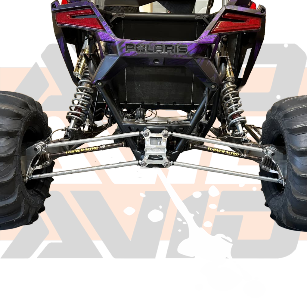 Polaris RZR Pro R SC +4.5" Rear Lightweight Drag Racing Trailing Arm Kit | AVID Racing