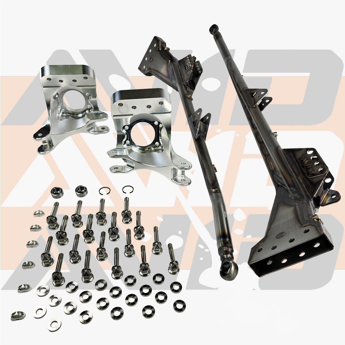 Polaris RZR Pro R SC +4.5" Rear Lightweight Drag Racing Trailing Arm Kit | AVID Racing