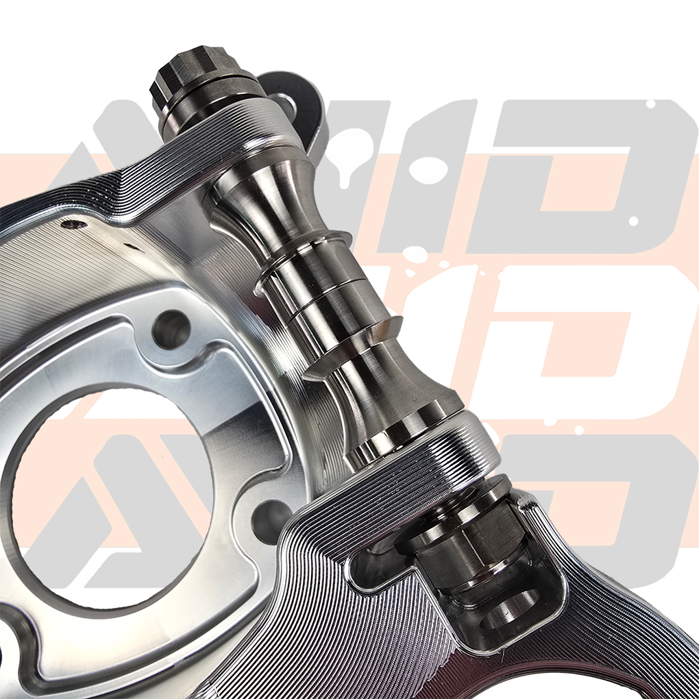 Polaris RZR Pro R / Turbo R / Turbo S Lightweight Billet Front Upright, Double Shear Vertical Uniball | AVID Racing