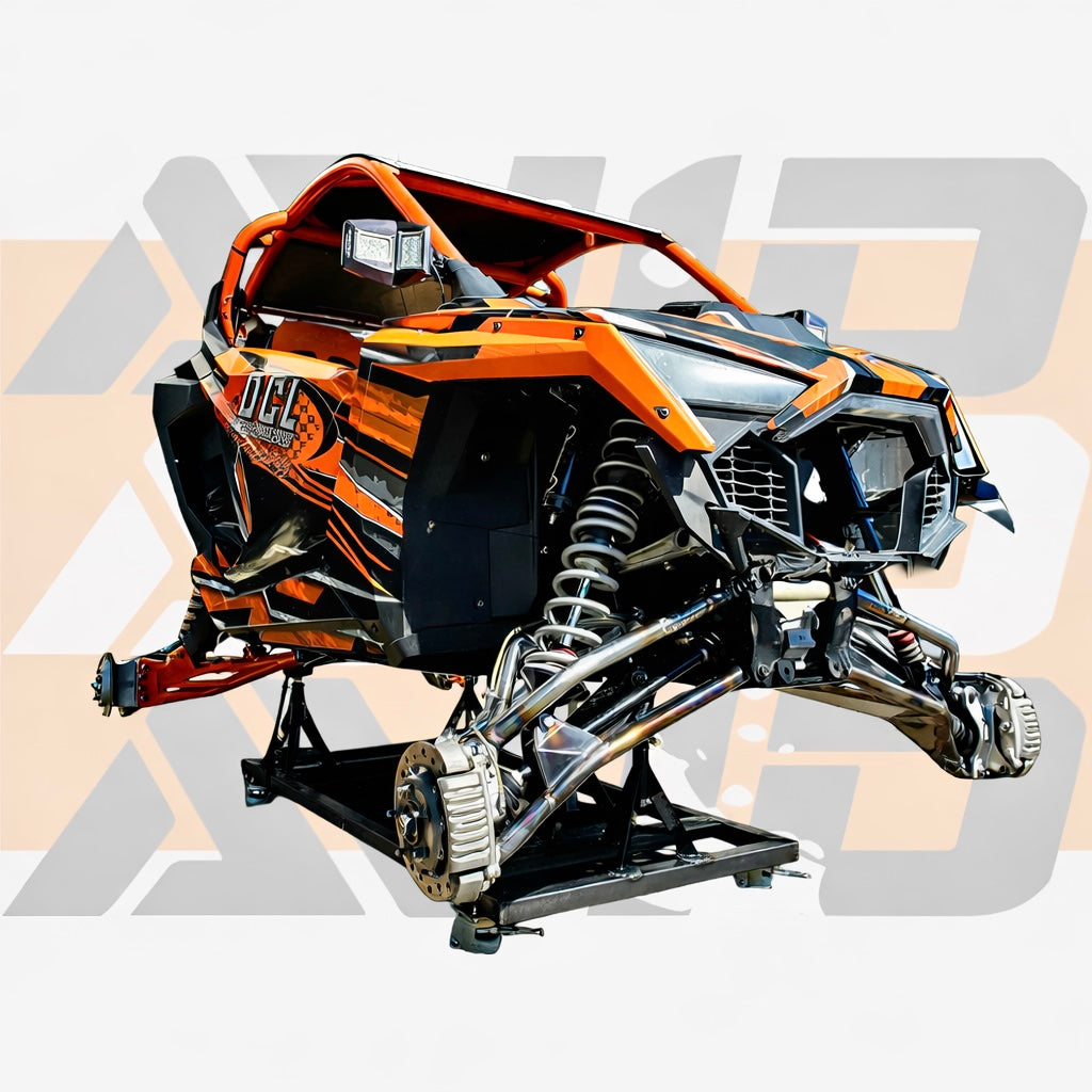 Polaris RZR Pro R/S XC Front Control Arm Kit - High Clearance Shock Fork Deleted | AVID Racing