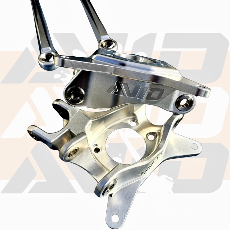 Polaris RZR Pro R/S XC Front Control Arm Kit - High Clearance Shock Fork Deleted | AVID Racing