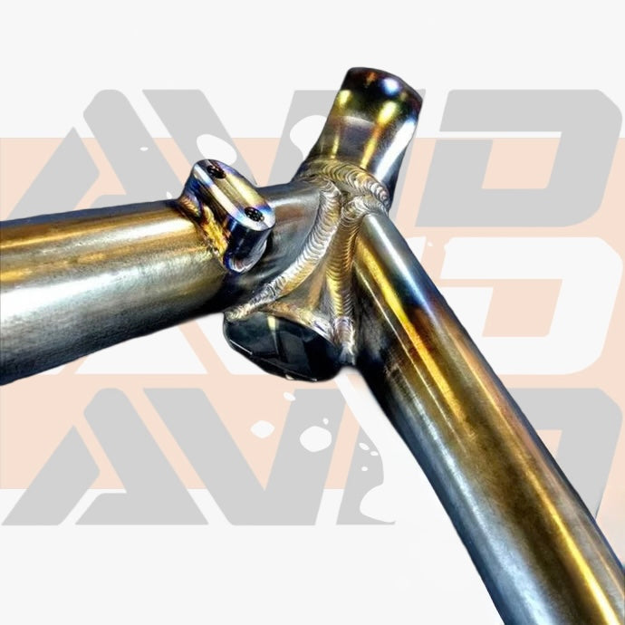 Polaris RZR Pro R/S XC Front Control Arm Kit - High Clearance Shock Fork Deleted | AVID Racing