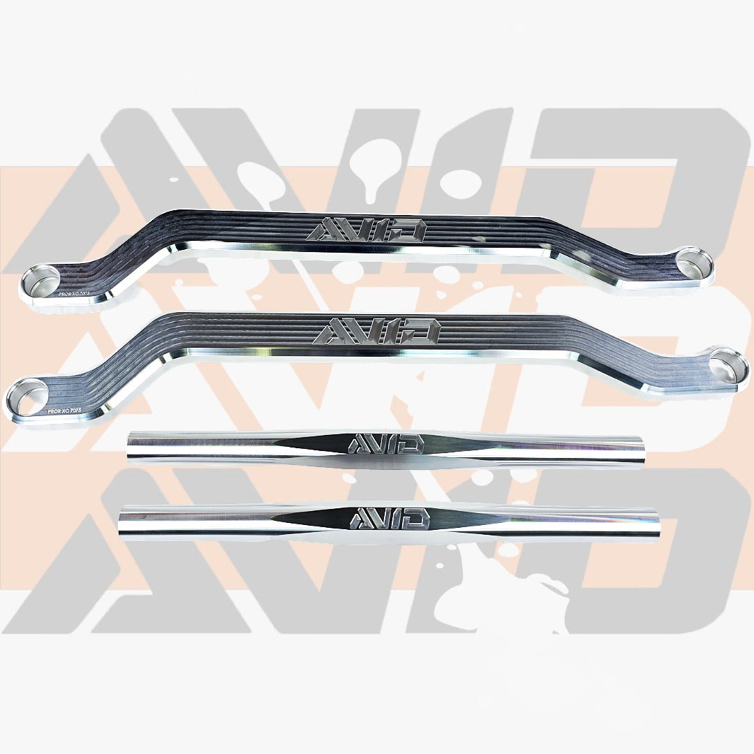 Polaris Pro R Stock-Length High-Clearance Aluminum Radius Rod Kit - 7075-T6 | AVID Racing