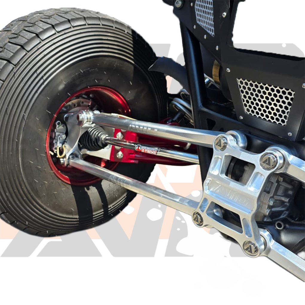 Polaris Pro R Stock-Length 7/8 Inch HD Aluminum Straight Radius Rod Kit - 7075-T6 | AVID Racing