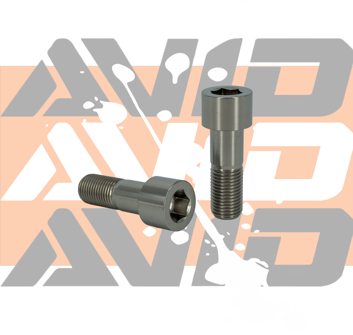 Titanium 10 mm Allen Cap Head Bolt, M12 x 1.25 x 35 mm, 20 mm Thread | AVID Racing