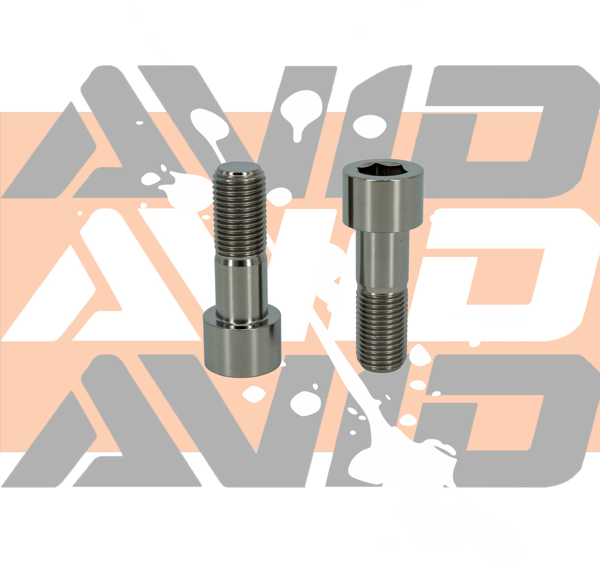 Titanium 10 mm Allen Cap Head Bolt, M12 x 1.25 x 35 mm, 20 mm Thread | AVID Racing
