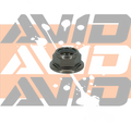 Titanium 6 Point Flange Nylon Lock Nut, M10 x 1.25 | AVID Racing