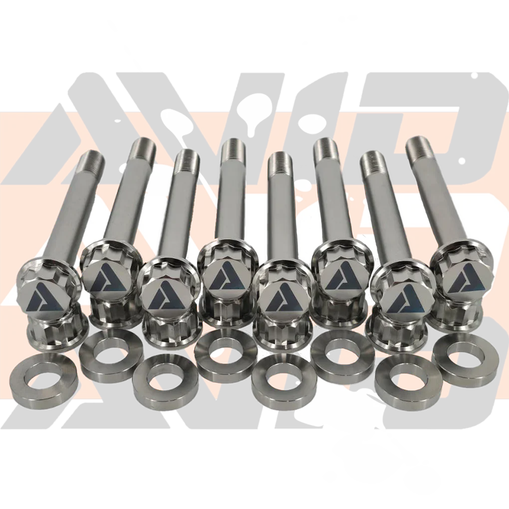 Yamaha YXZ1000R Factory Front Inner Control Arm Pivot Titanium Bolt Hardware Kit, 24 Piece | AVID Racing