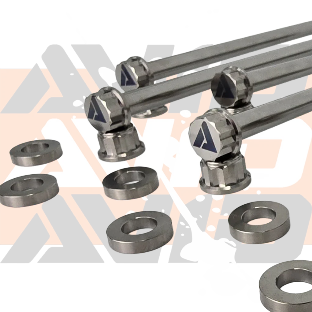 Polaris RZR Pro R Factory Rear Differential Replacement Titanium Bolt Hardware Kit, 24 Piece | AVID Racing