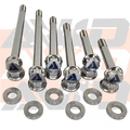 Can-Am Maverick X3 Factory Trailing Arm Titanium Bolt Hardware Kit, 34 Piece | AVID Racing