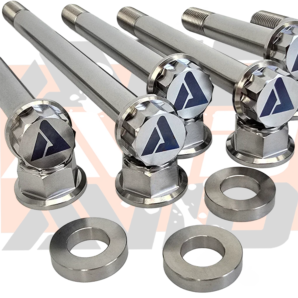 Can-Am Maverick X3 Factory Trailing Arm Titanium Bolt Hardware Kit, 34 Piece | AVID Racing