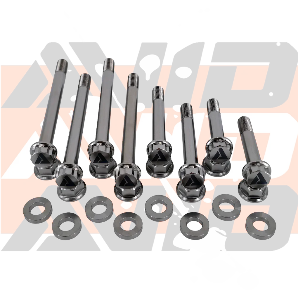 Can-Am Maverick X3 Factory Rear Sway Bar Titanium Bolt Hardware Kit, 24 Piece | AVID Racing