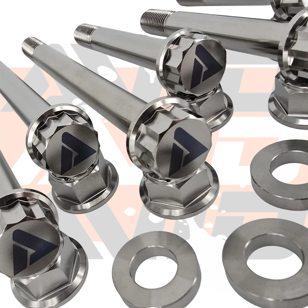 Can-Am Maverick X3 Factory Rear Sway Bar Titanium Bolt Hardware Kit, 24 Piece | AVID Racing