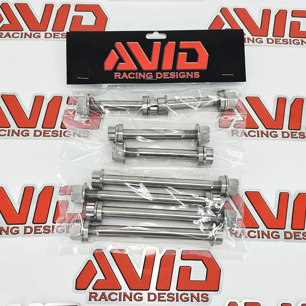 Can-Am Maverick X3 Factory Rear Sway Bar Titanium Bolt Hardware Kit, 24 Piece | AVID Racing