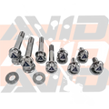 Yamaha YXZ1000 Factory Engine Mount Titanium Bolt Hardware Kit, 12 Piece | AVID Racing