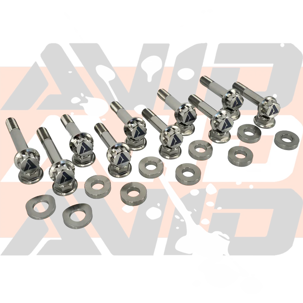 Yamaha YXZ1000 Factory Stock Replacement Cage Titanium Bolt Hardware Kit, 40 Piece | AVID Racing