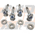 Yamaha YXZ1000 Factory Front Shock Titanium Bolt Hardware Kit, 12 Piece | AVID Racing