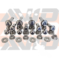 Polaris RZR Pro R 4-Seater Factory Cage Titanium Bolt Hardware Kit, 30 Piece | AVID Racing