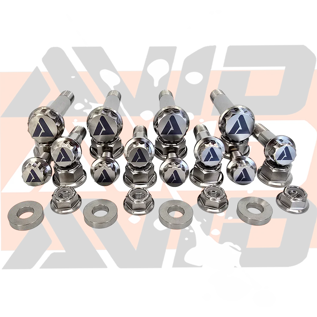 Polaris RZR Pro R 4-Seater Factory Cage Titanium Bolt Hardware Kit, 30 Piece | AVID Racing