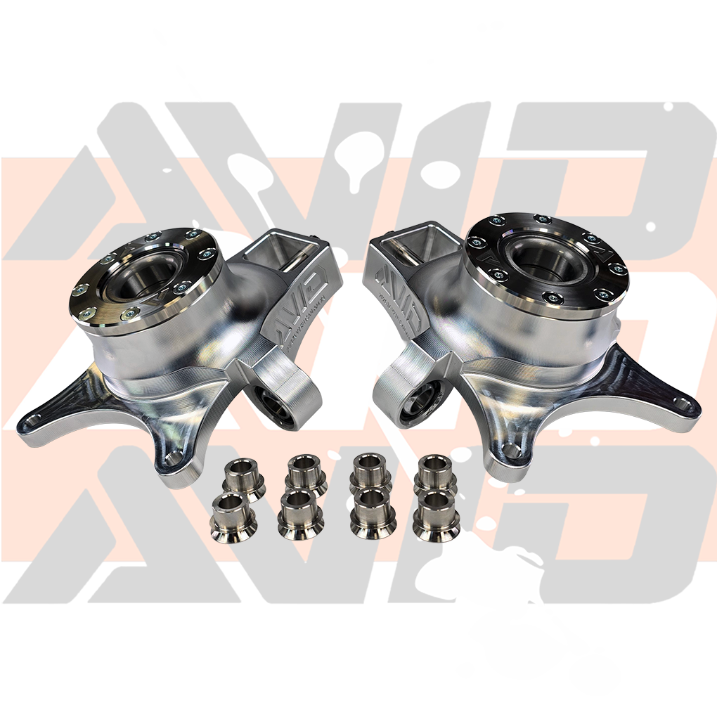Can-Am Maverick X3 HD Rear Billet Knuckle Kit | AVID Racing