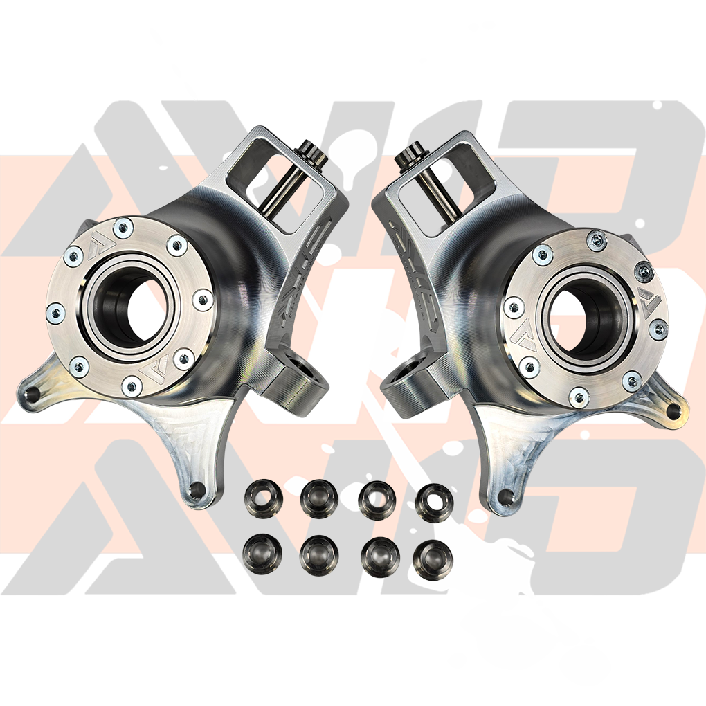 Can-Am Maverick X3 HD Rear Billet Knuckle Kit | AVID Racing