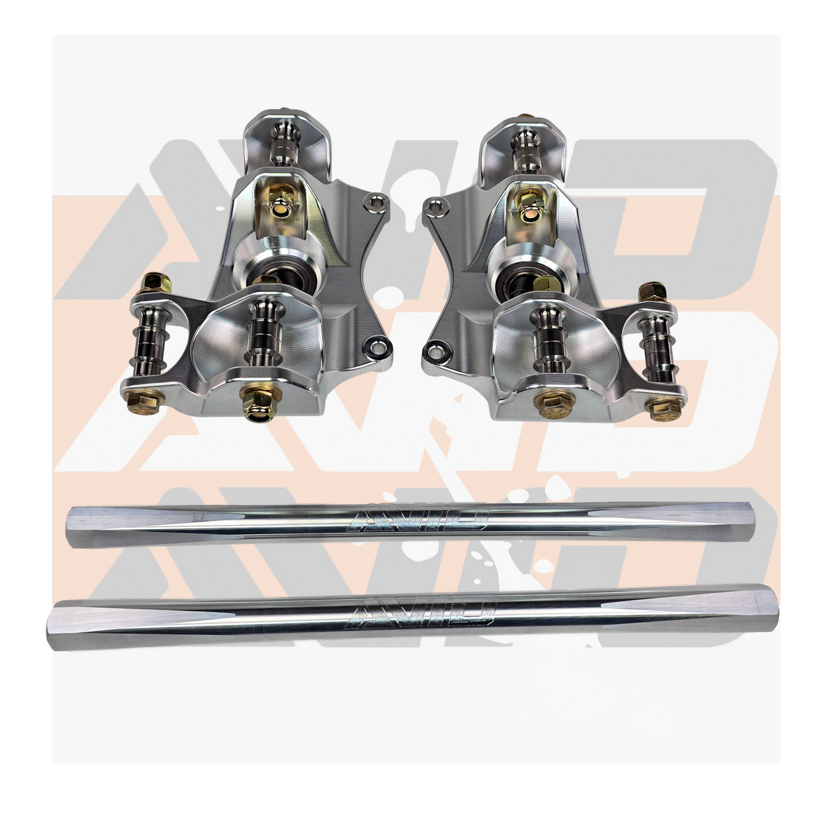 Yamaha YXZ1000 MT72 72" Front Long Travel Suspension Kit, Billet Race Knuckles