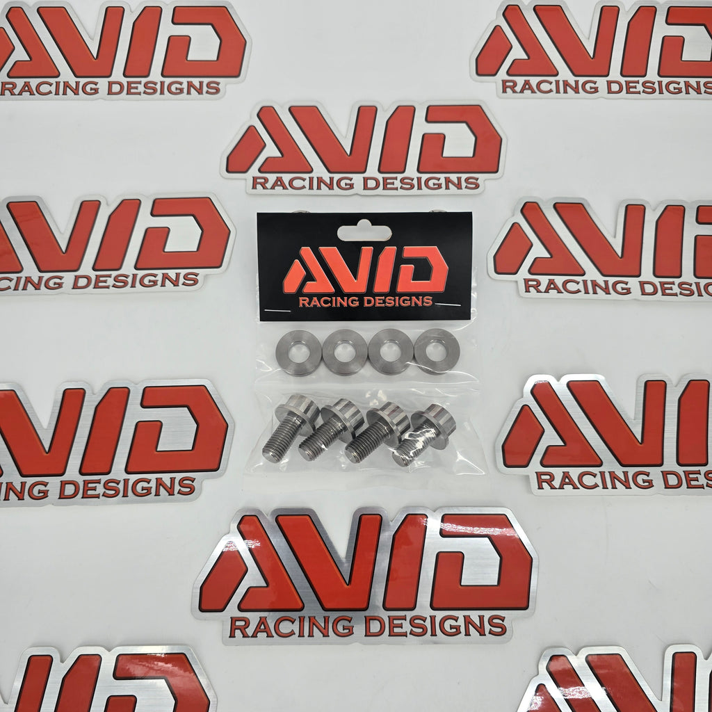 Yamaha YXZ1000 Factory Front Bumper Titanium Bolt Hardware Kit, 8 Piece | AVID Racing