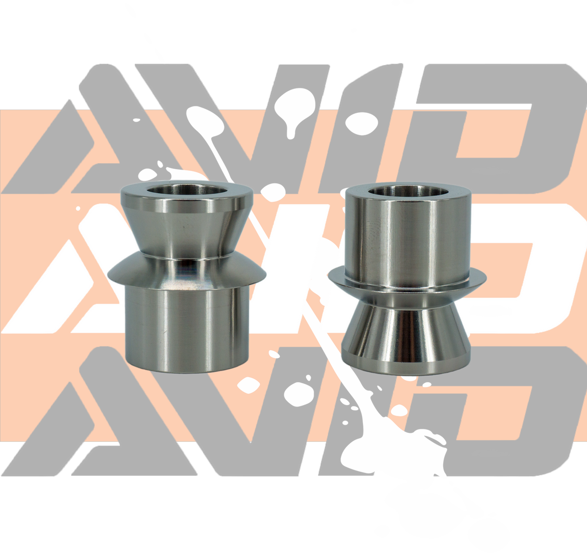 Titanium Misalignment, 1" Bearing to 5/8" Bolt Hole, Stack 2.75" | AVID Racing