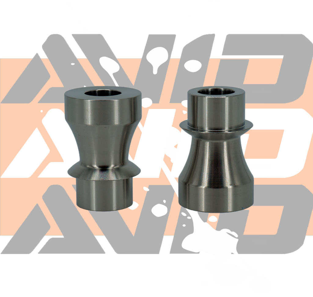 Titanium Misalignment, 3/4" Bearing to 12mm Bolt Hole, Stack 3" | AVID Racing