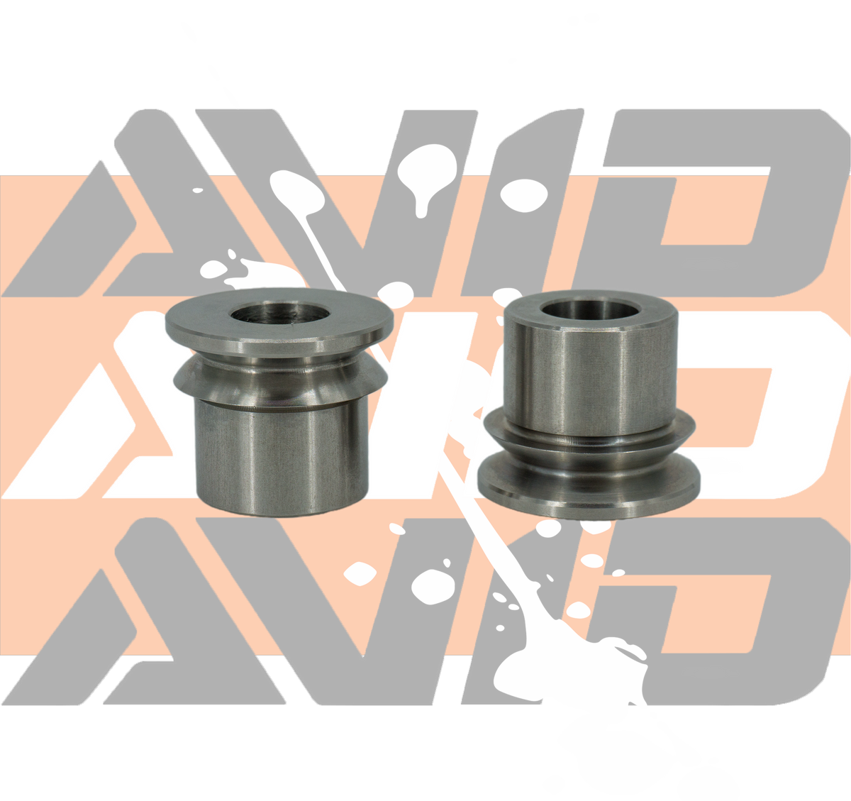 Misalignment, 1" Bearing to M14 Bolt Hole, Stack 55mm | AVID Racing
