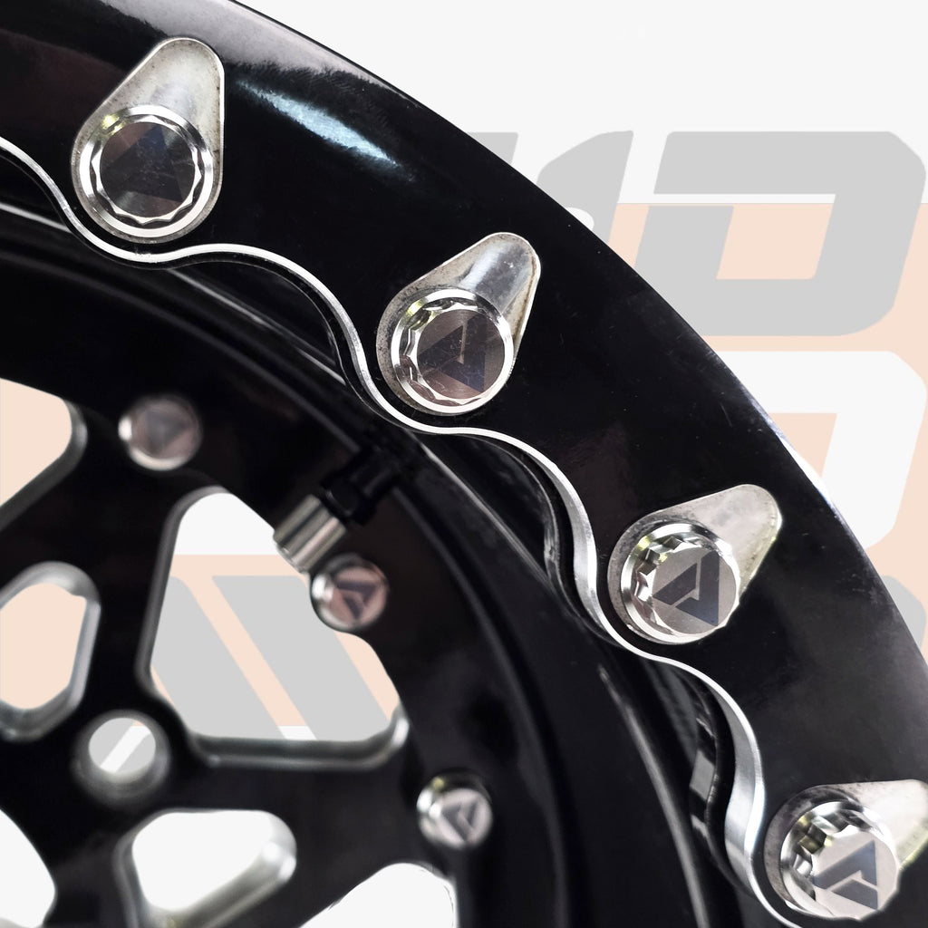 Packard Performance Beadlock Wheel Titanium Bolt Hardware Kit, 48 Piece | AVID Racing