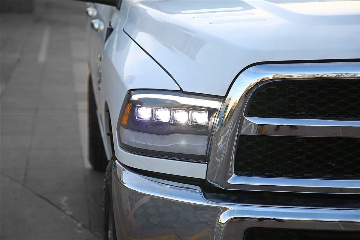 Alpha Rex 09-18 Ram Truck NOVA-Series LED Projector Headlights Chrome