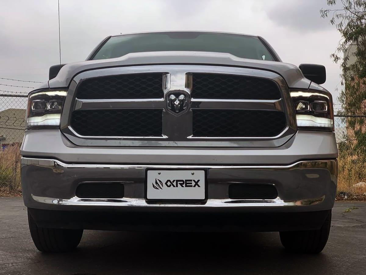 Alpha Rex 09-18 Ram Truck LUXX-Series LED Projector Headlights Alpha-Black