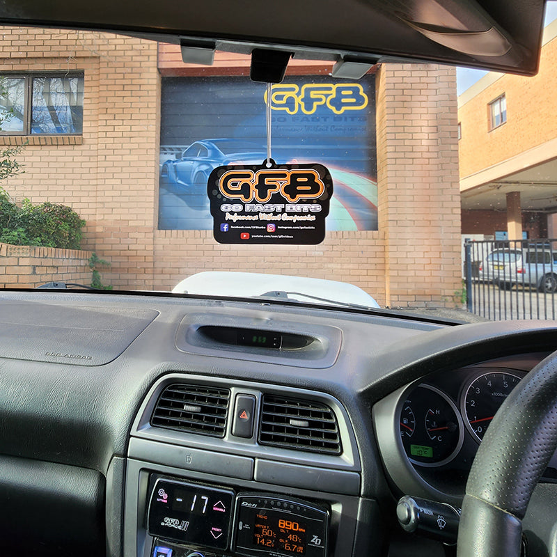 GFB Part Number MAIRFRESHENER air freshener merchandise installed in car