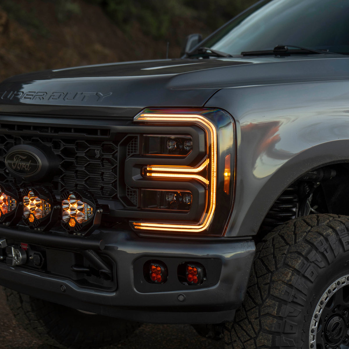 AlphaRex 2023+ Ford Super Duty F-250/F-350/F-450 Headlights