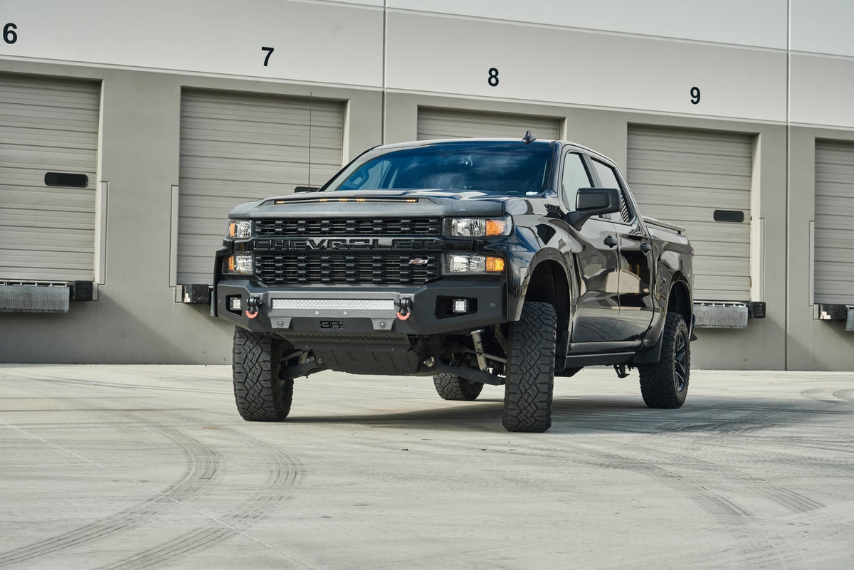 2019-2026 CHEVROLET SILVERADO/GMC SIERRA 1500/2500/3500 CREW CAB E-POWER BOARD STEPS